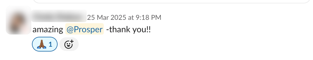 Slack message: Sequence delivered and signed off.